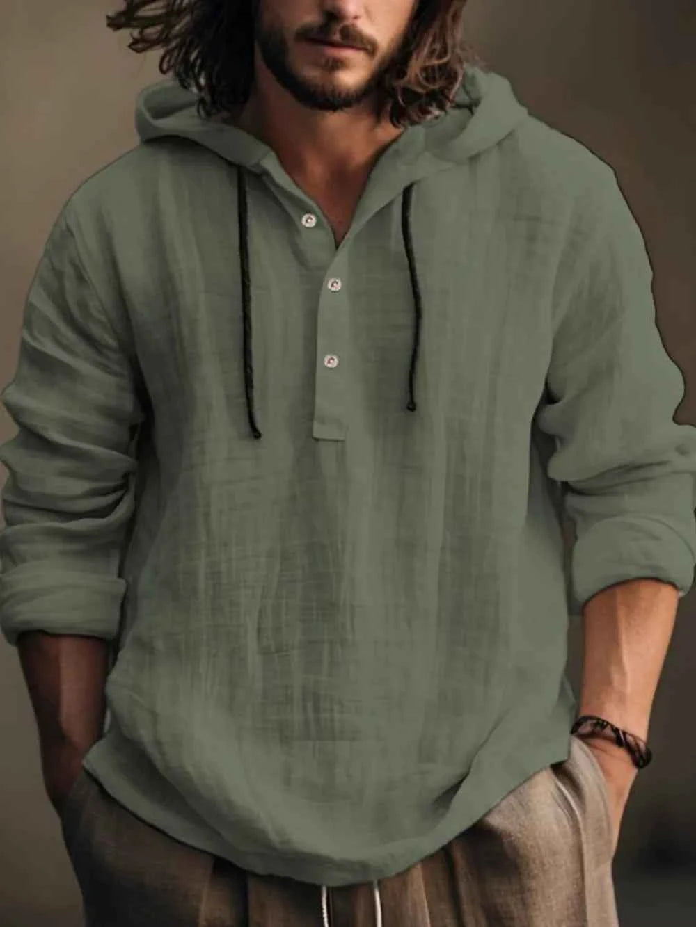 Sweat à capuche long manches pour un confort optimal - DevilShop
