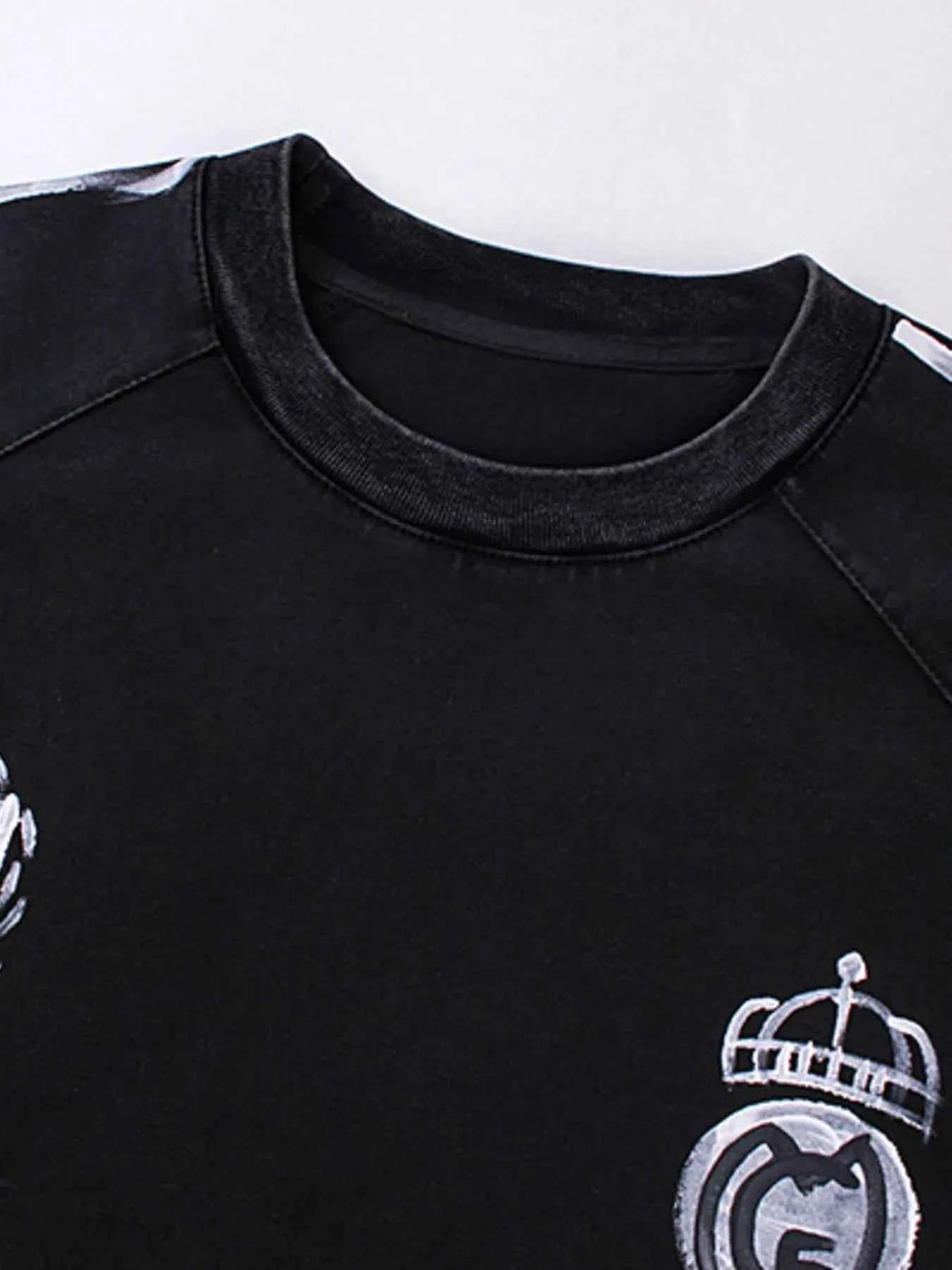 T-shirt Real Madrid manches longues - Style et Confort pour les Fans - DevilShop