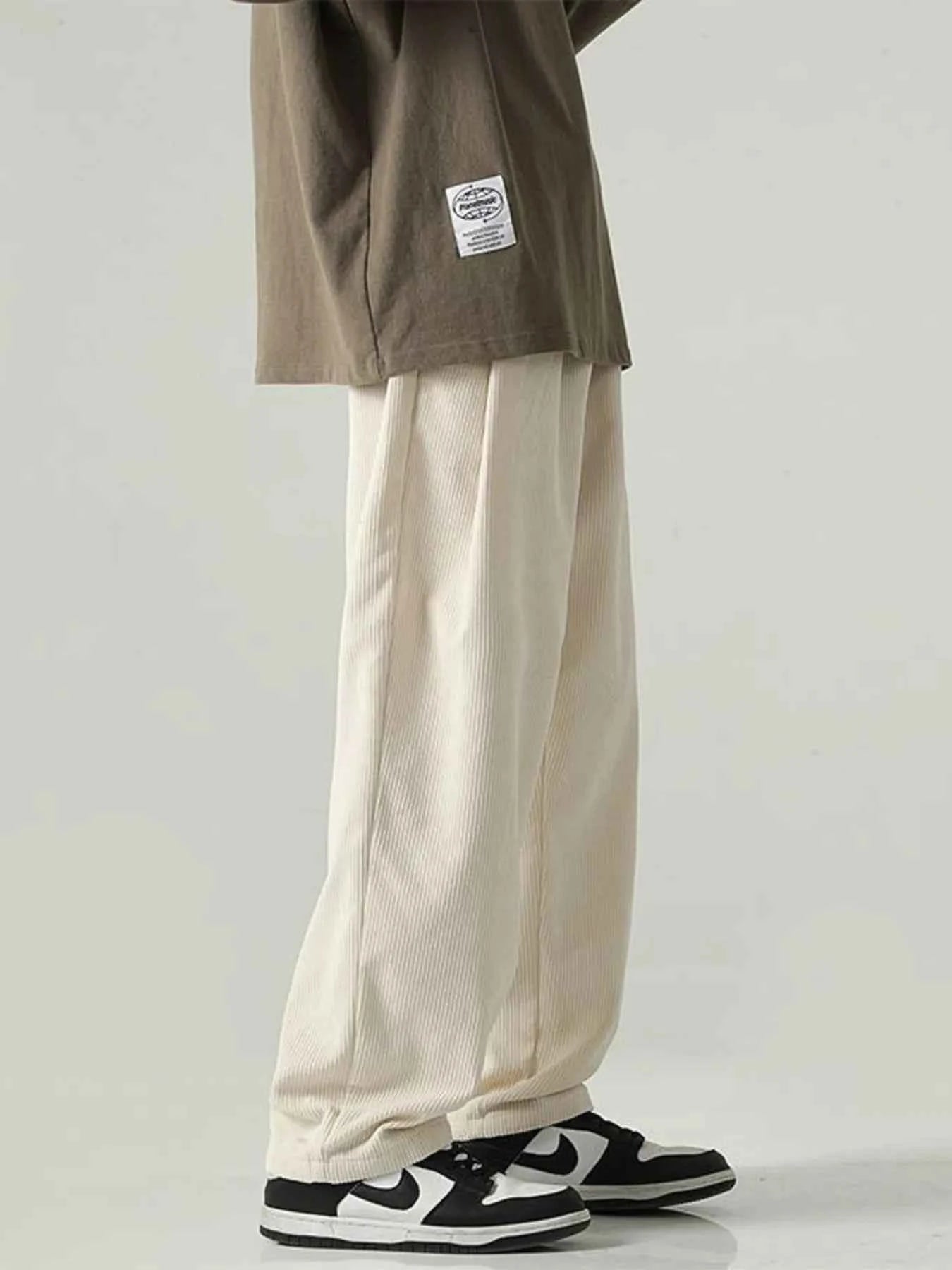 Pantalon large homme grande taille - DevilShop