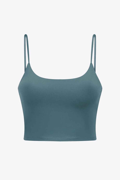 Millennia Feel Like Skin Scoop Neck Sports Cami - DevilShop