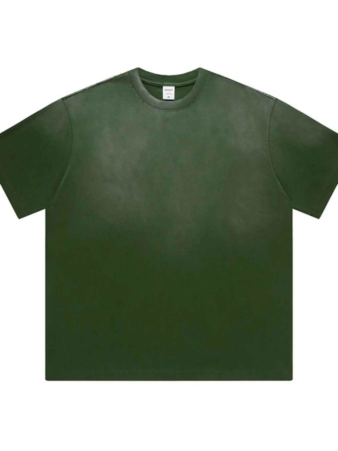 T-shirt surdimensionné dégradé à manches courtes - Confort et style moderne - DevilShop