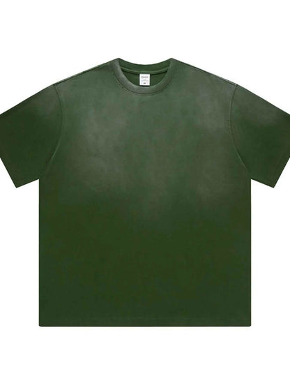 T-shirt surdimensionné dégradé à manches courtes - Confort et style moderne - DevilShop