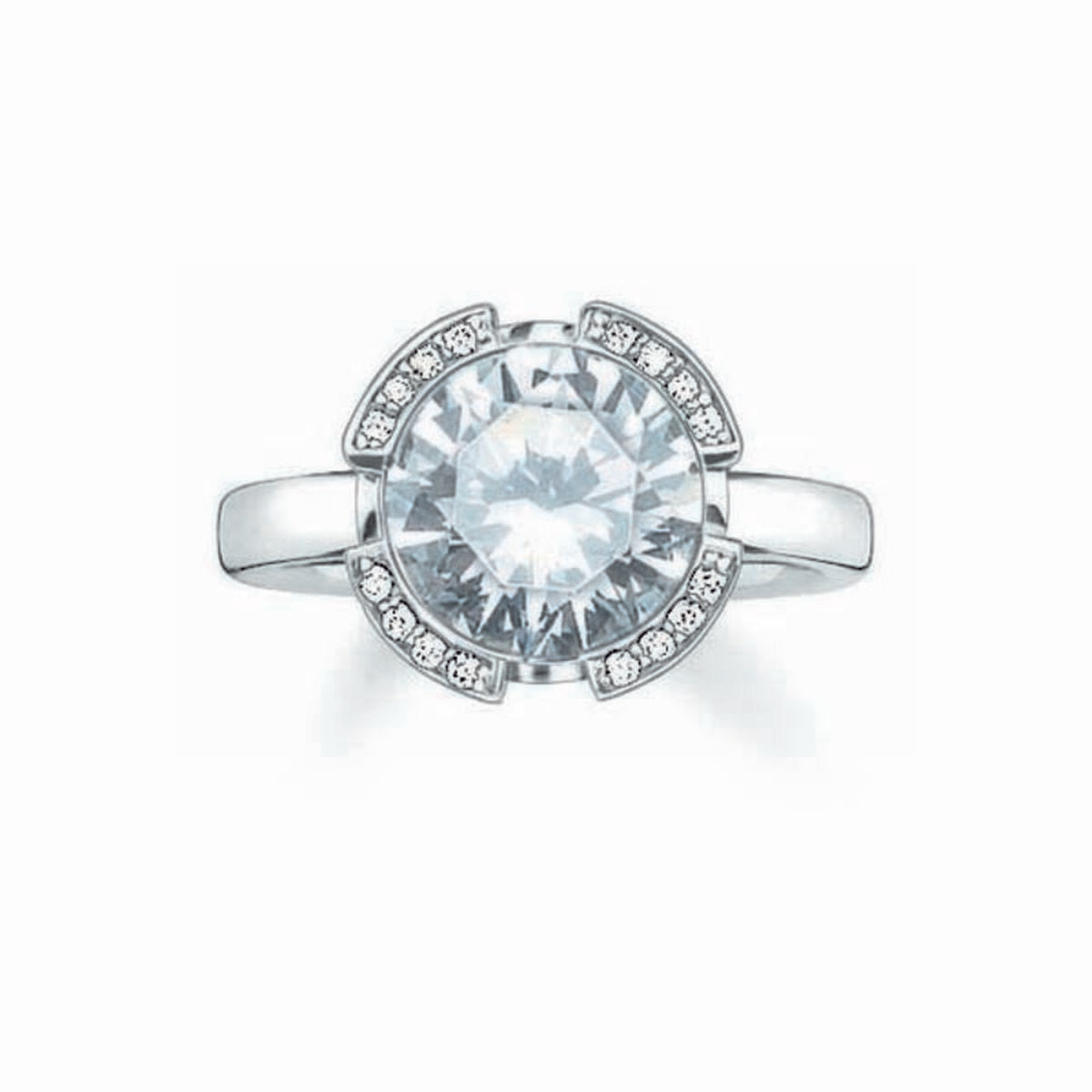Bague Femme Thomas Sabo TR2038-051-14 (14) (12) - DevilShop