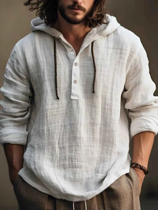Sweat à capuche long manches pour un confort optimal - DevilShop