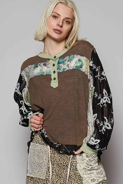 Patchwork Floral Imprimé - Élégance Colorée pour Votre Garderobe - DevilShop