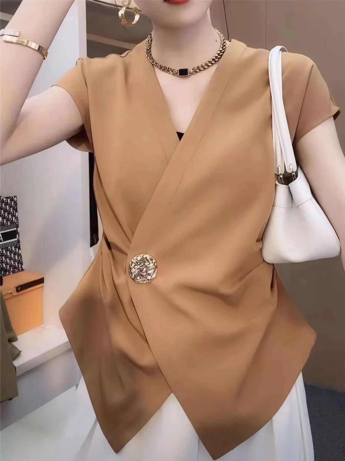 Chemisier cache-cœur grande taille élégant et tendance - DevilShop