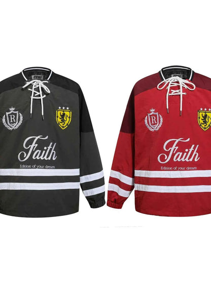 Haut à lacets manches longues tendance pour un look élégant - DevilShop