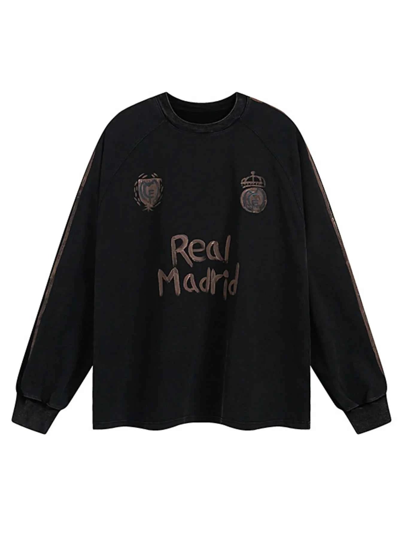 T-shirt Real Madrid manches longues - Style et Confort pour les Fans - DevilShop