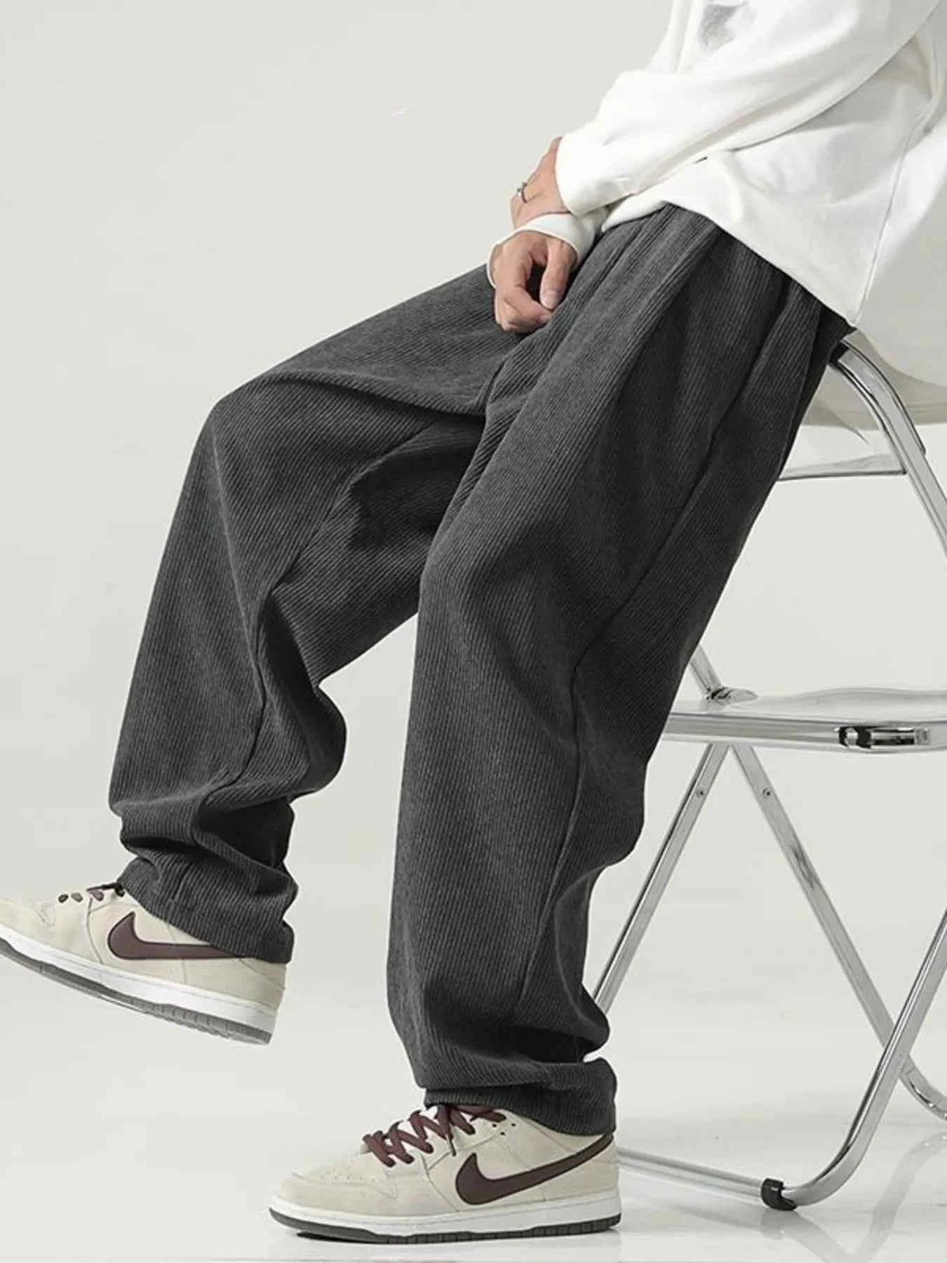 Pantalon large homme grande taille - DevilShop