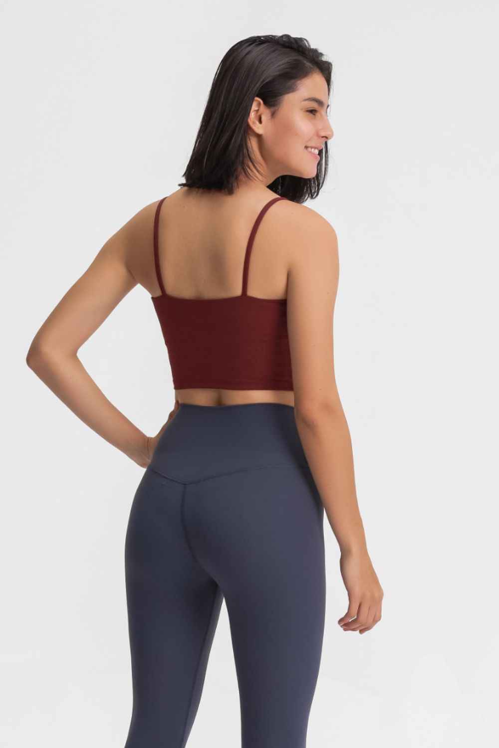 Millennia Feel Like Skin Scoop Neck Sports Cami - DevilShop