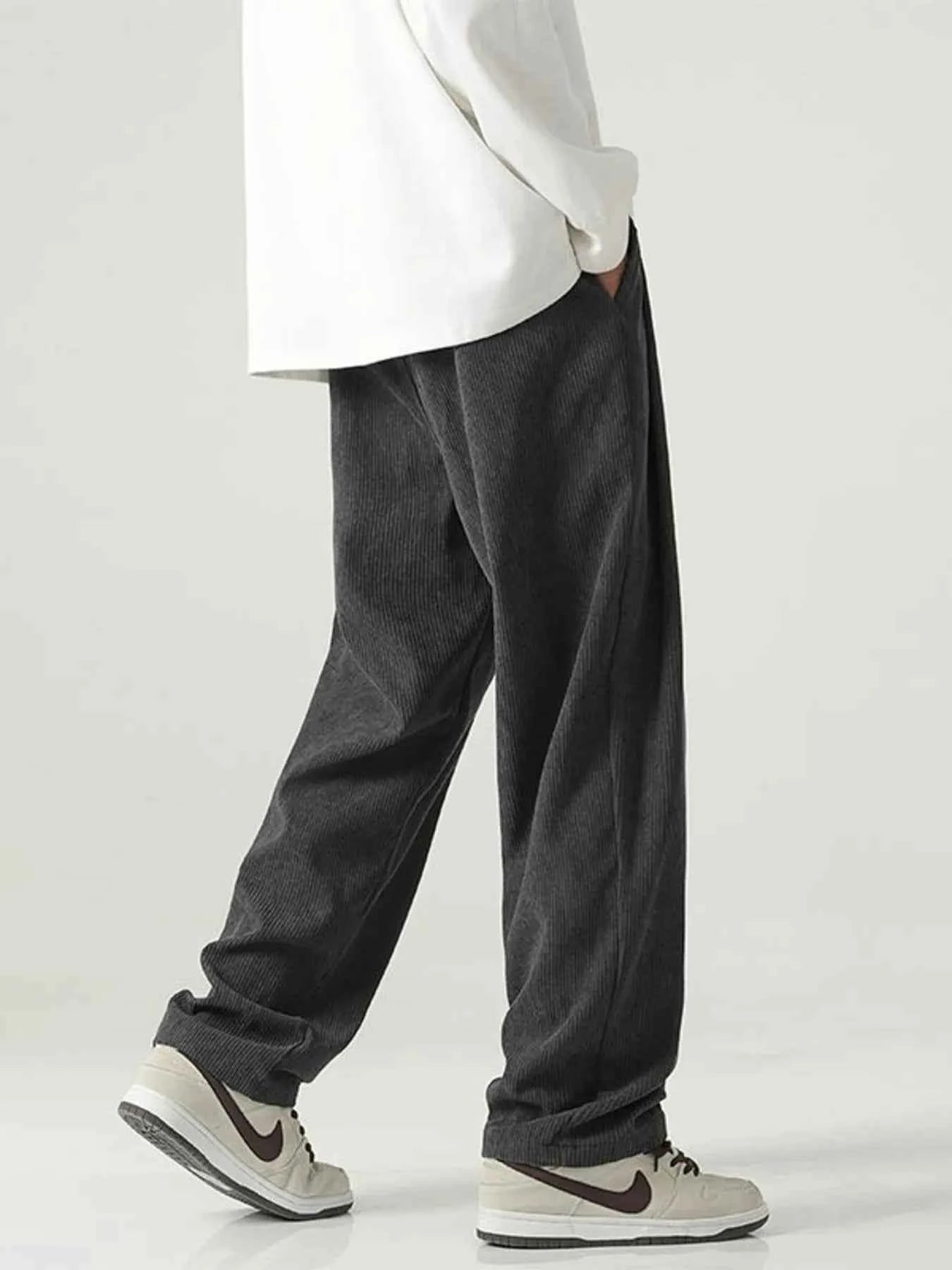 Pantalon large homme grande taille - DevilShop