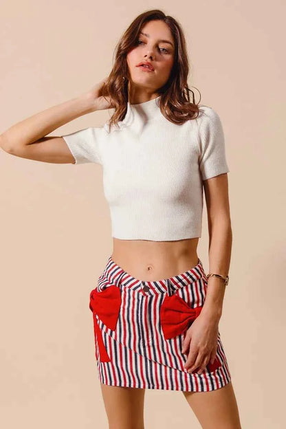 Jupe en jean femme tendance et confortable pour un style décontracté - DevilShop