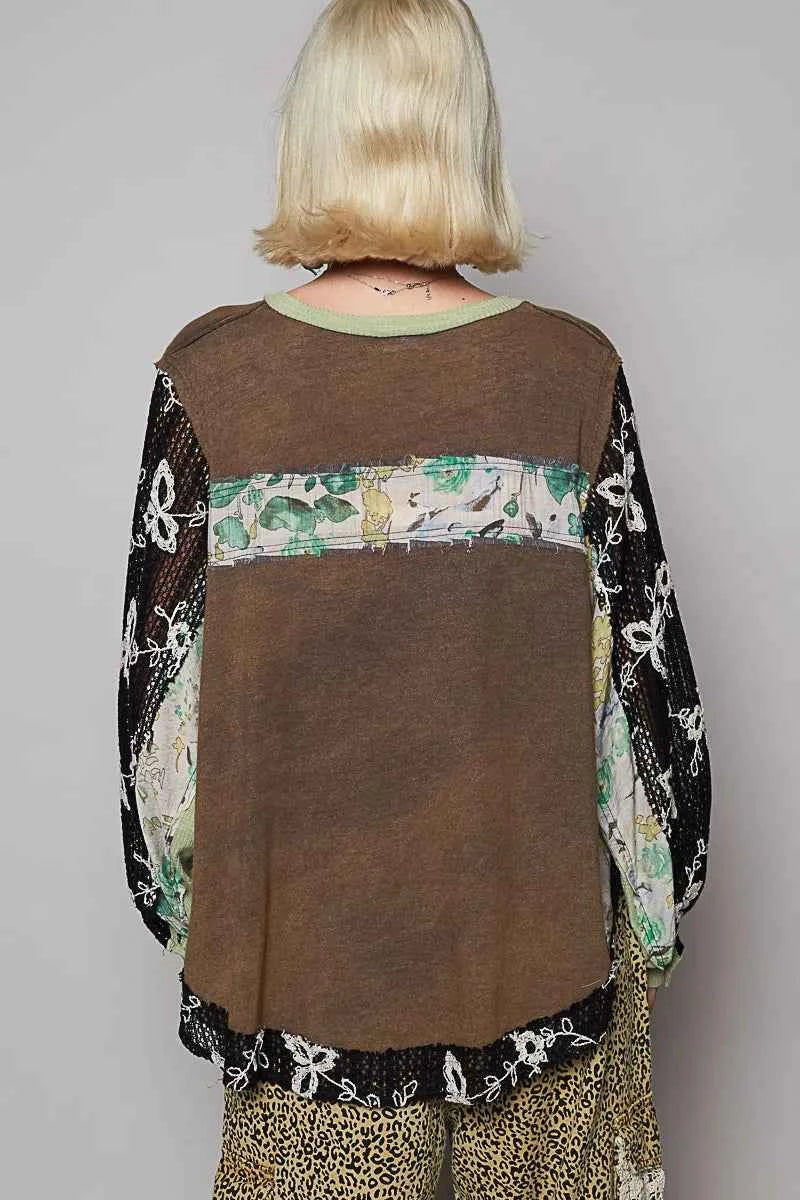 Patchwork Floral Imprimé - Élégance Colorée pour Votre Garderobe - DevilShop