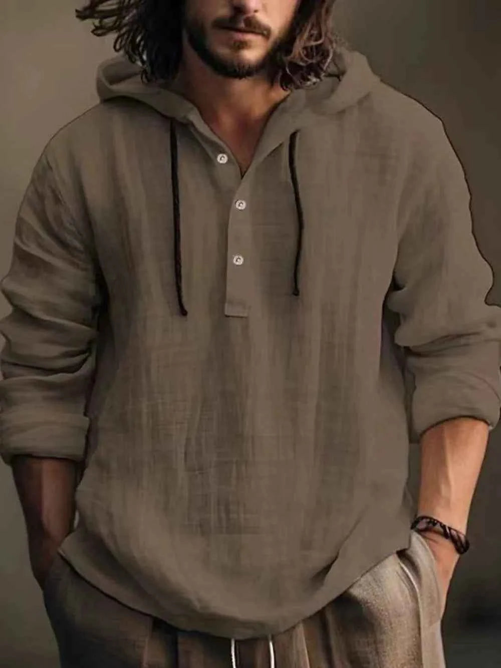 Sweat à capuche long manches pour un confort optimal - DevilShop