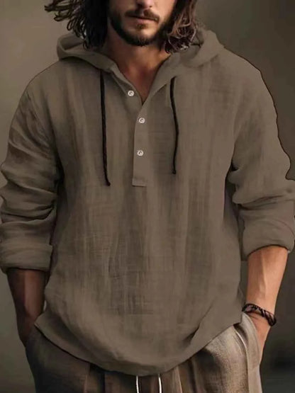 Sweat à capuche long manches pour un confort optimal - DevilShop