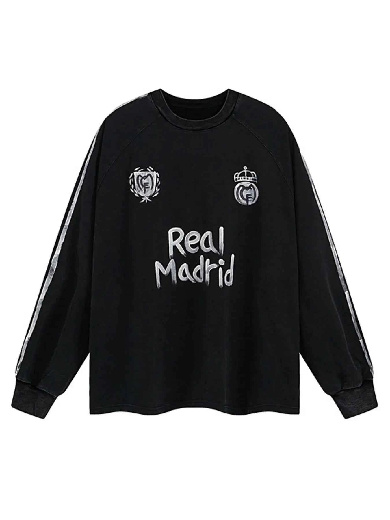 T-shirt Real Madrid manches longues - Style et Confort pour les Fans - DevilShop