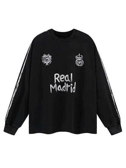 T-shirt Real Madrid manches longues - Style et Confort pour les Fans - DevilShop
