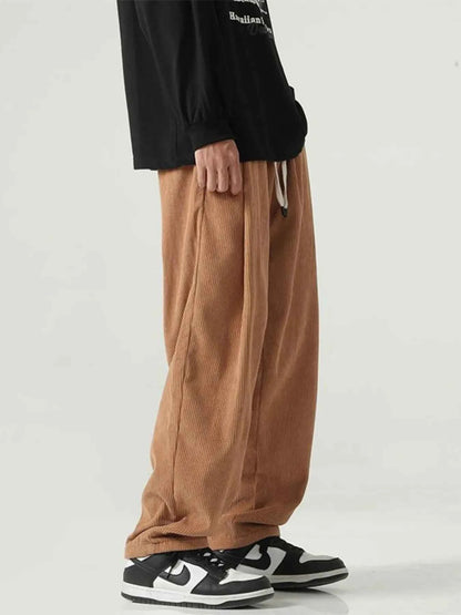Pantalon large homme grande taille - DevilShop