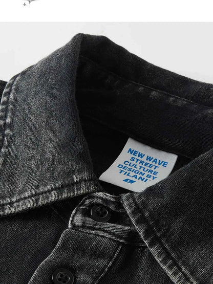Polo délavé pour homme - Élégance décontractée et confort intemporel - DevilShop