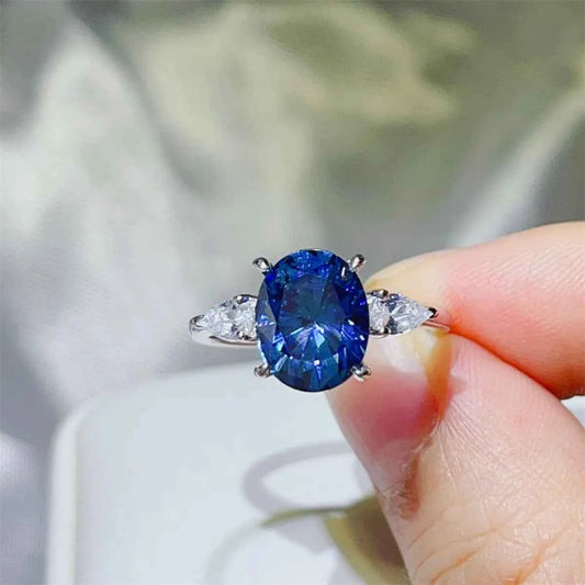 3 Carat Moissanite 925 Sterling Silver Ring - DevilShop