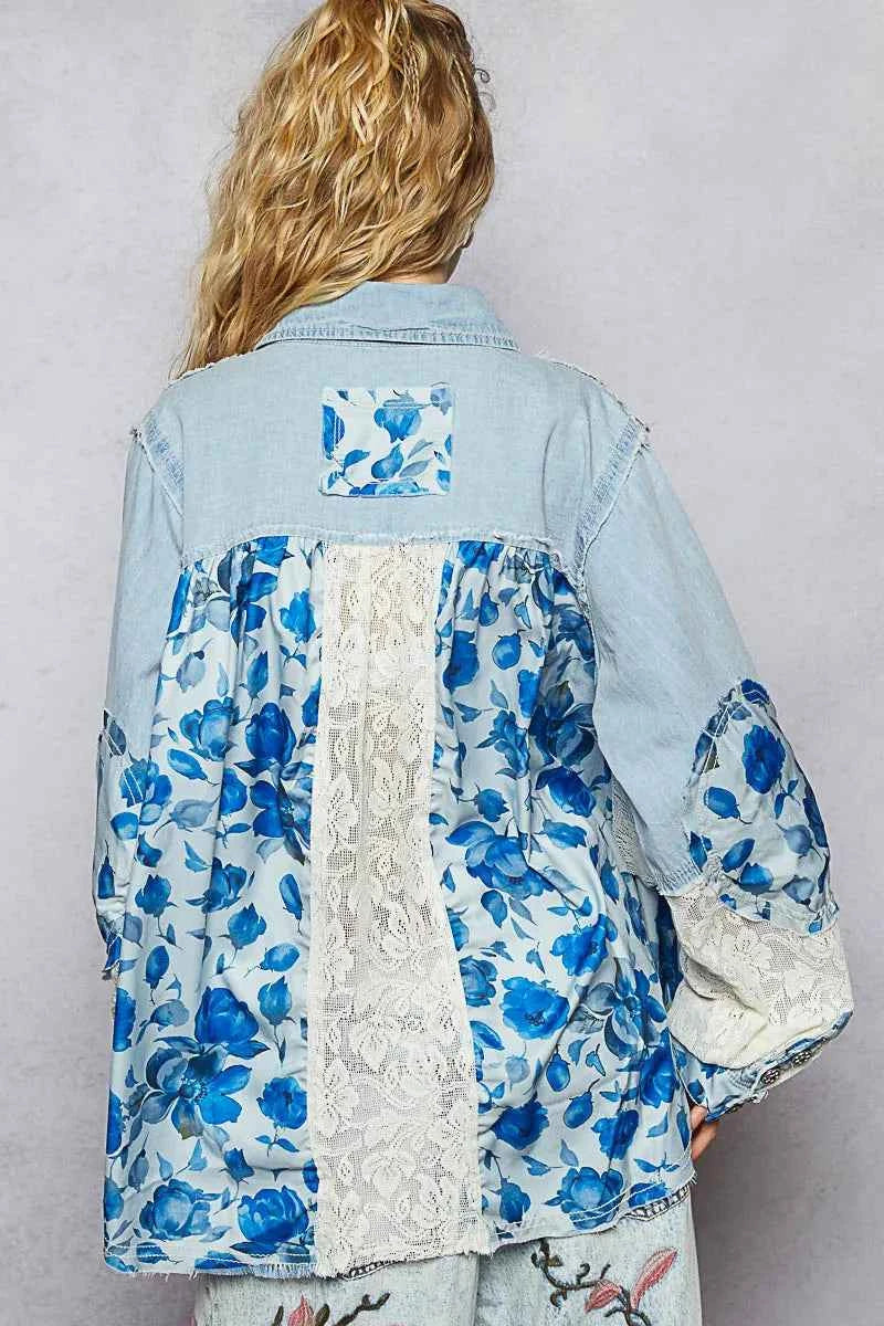 Patchwork Denim Jeans : Style Unique et Tendance avec Confort et Élégance - DevilShop