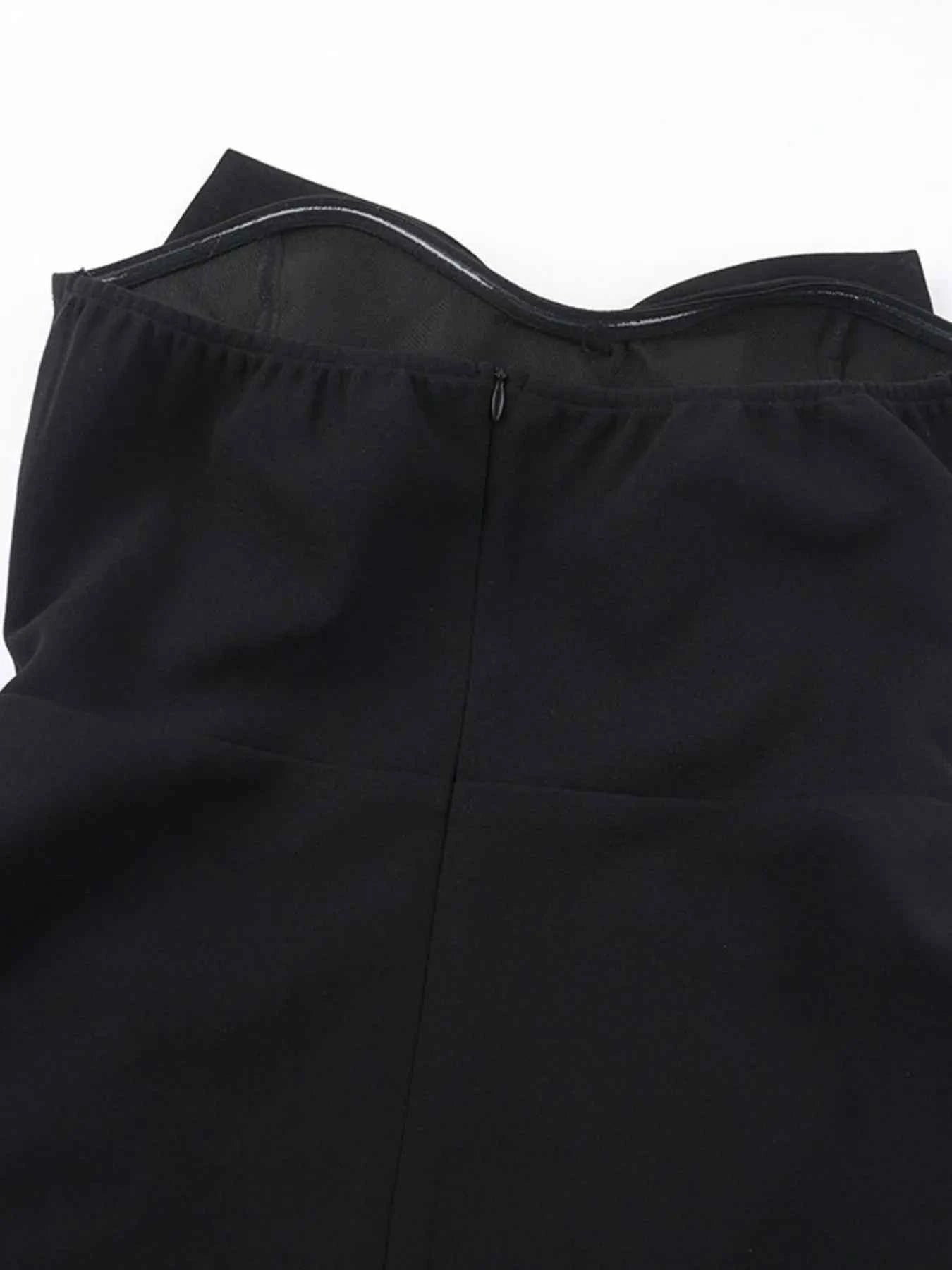 Bow Tube A-Line Mini Dress - DevilShop