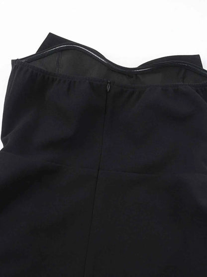Bow Tube A-Line Mini Dress - DevilShop