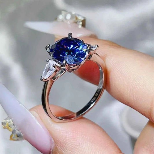 3 Carat Moissanite 925 Sterling Silver Ring - DevilShop