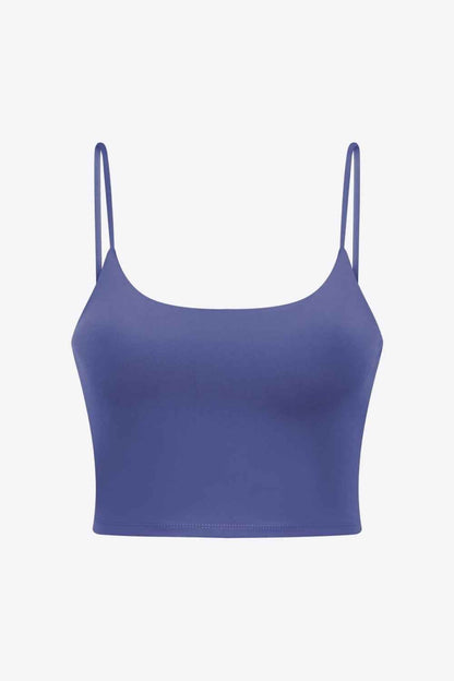 Millennia Feel Like Skin Scoop Neck Sports Cami - DevilShop