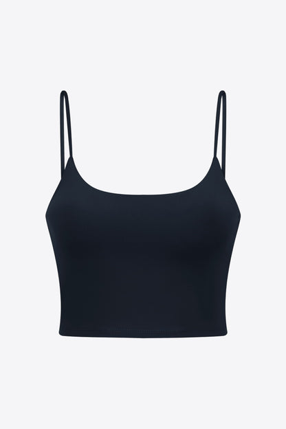 Millennia Feel Like Skin Scoop Neck Sports Cami - DevilShop