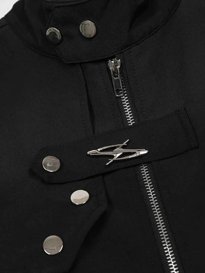 Veste zippée à manches longues - DevilShop